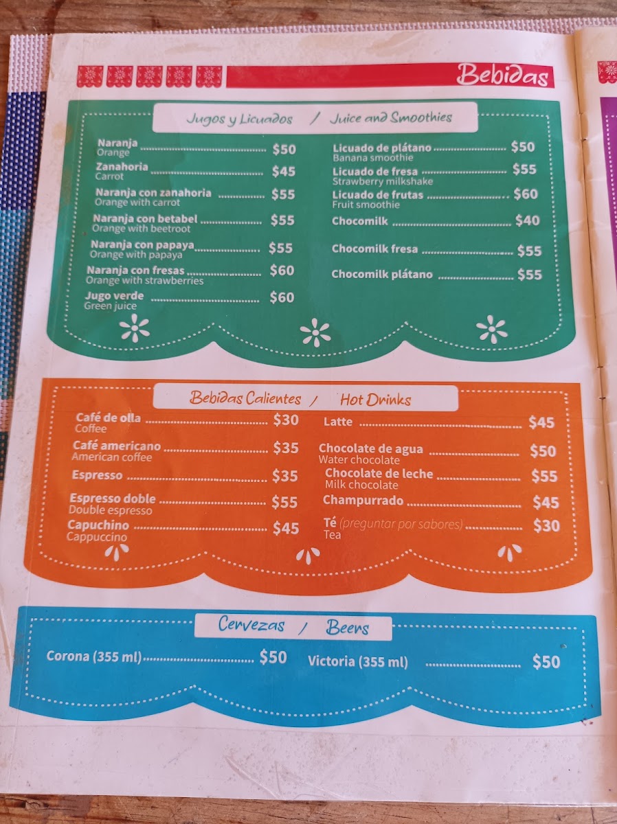 Bladu’Yú Restaurant Menu - Image 2