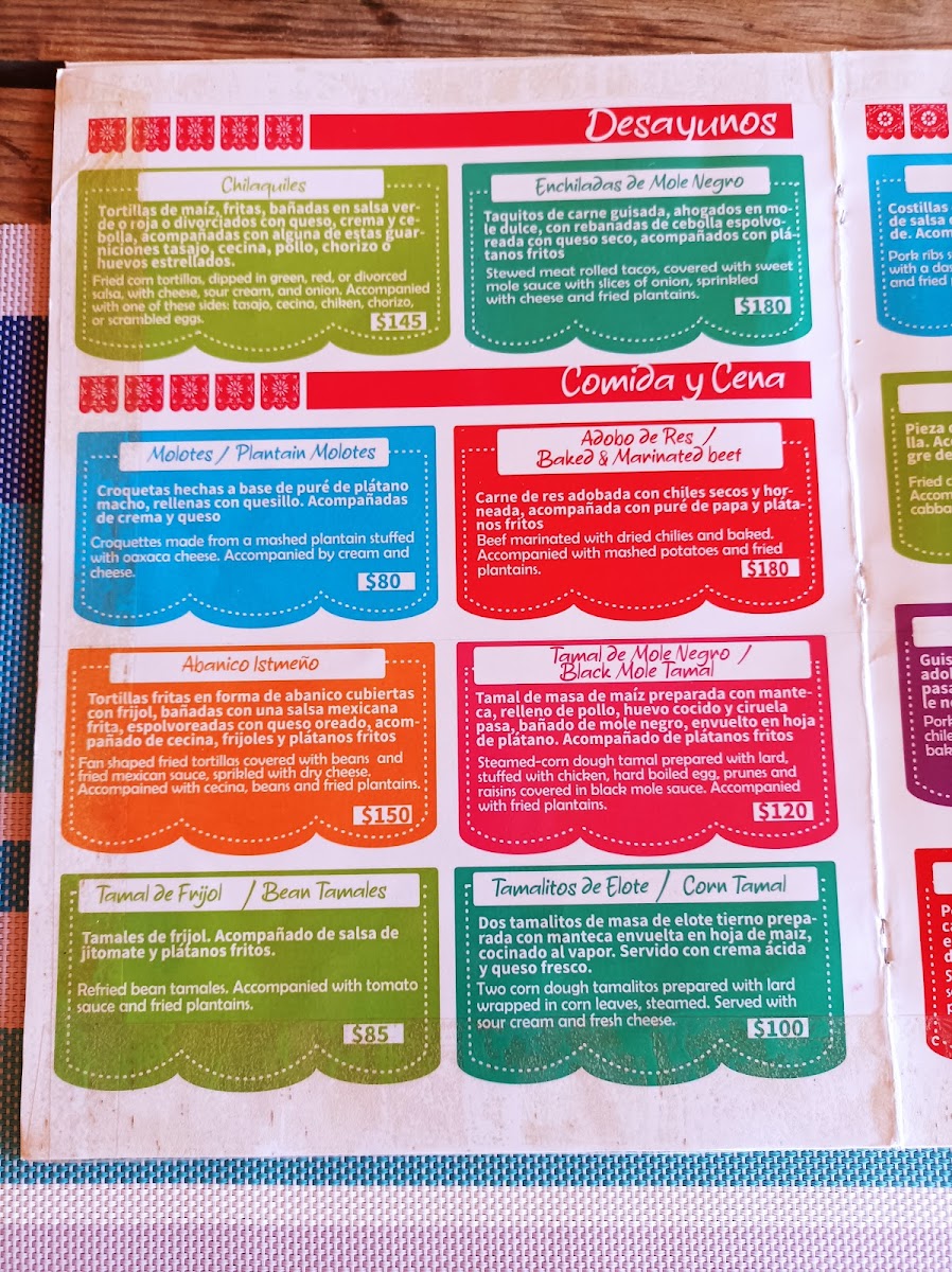 Bladu’Yú Restaurant Menu - Image 3