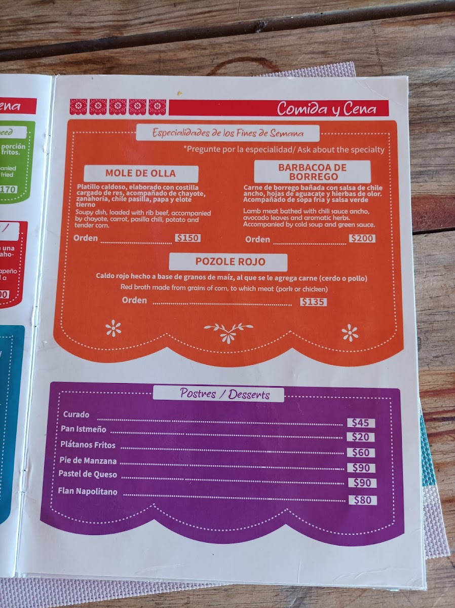 Bladu’Yú Restaurant Menu - Image 6